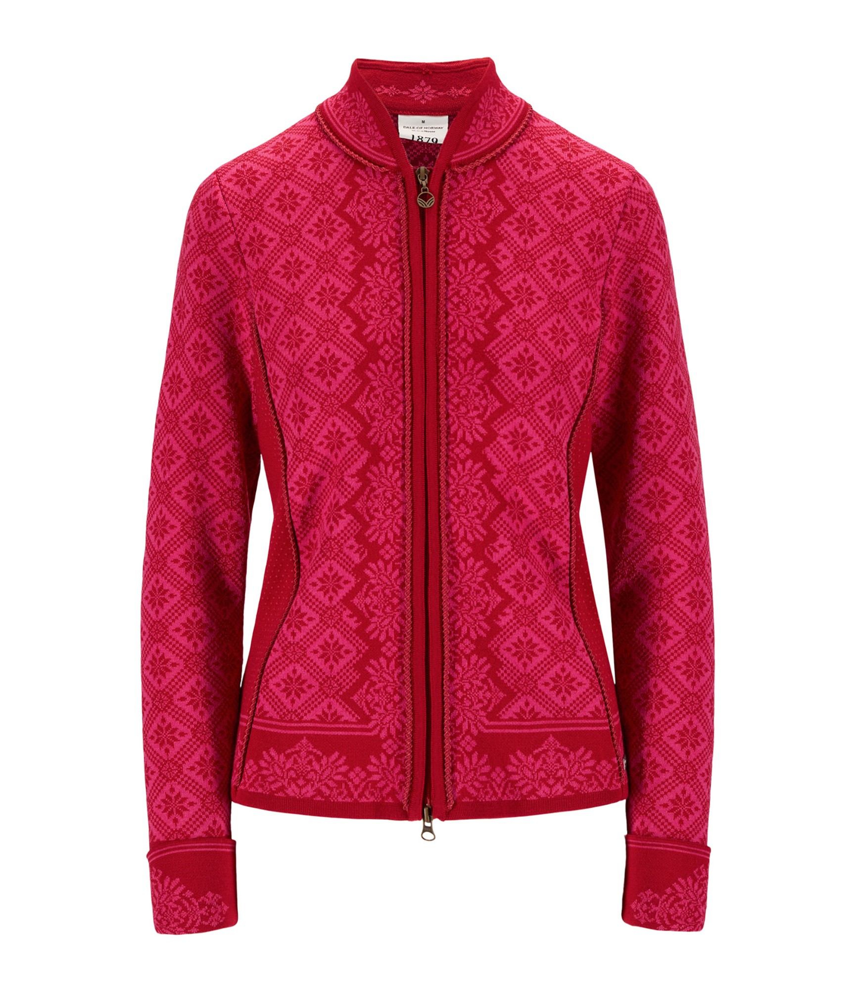 rožinis merino megztinis moterims