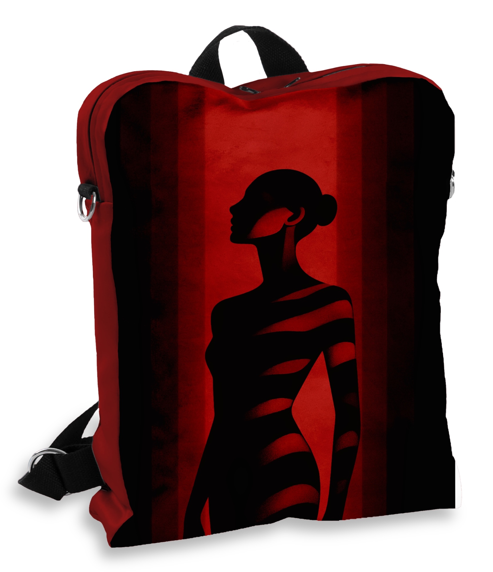 stilinga moteriška kuprinė moters siluetas