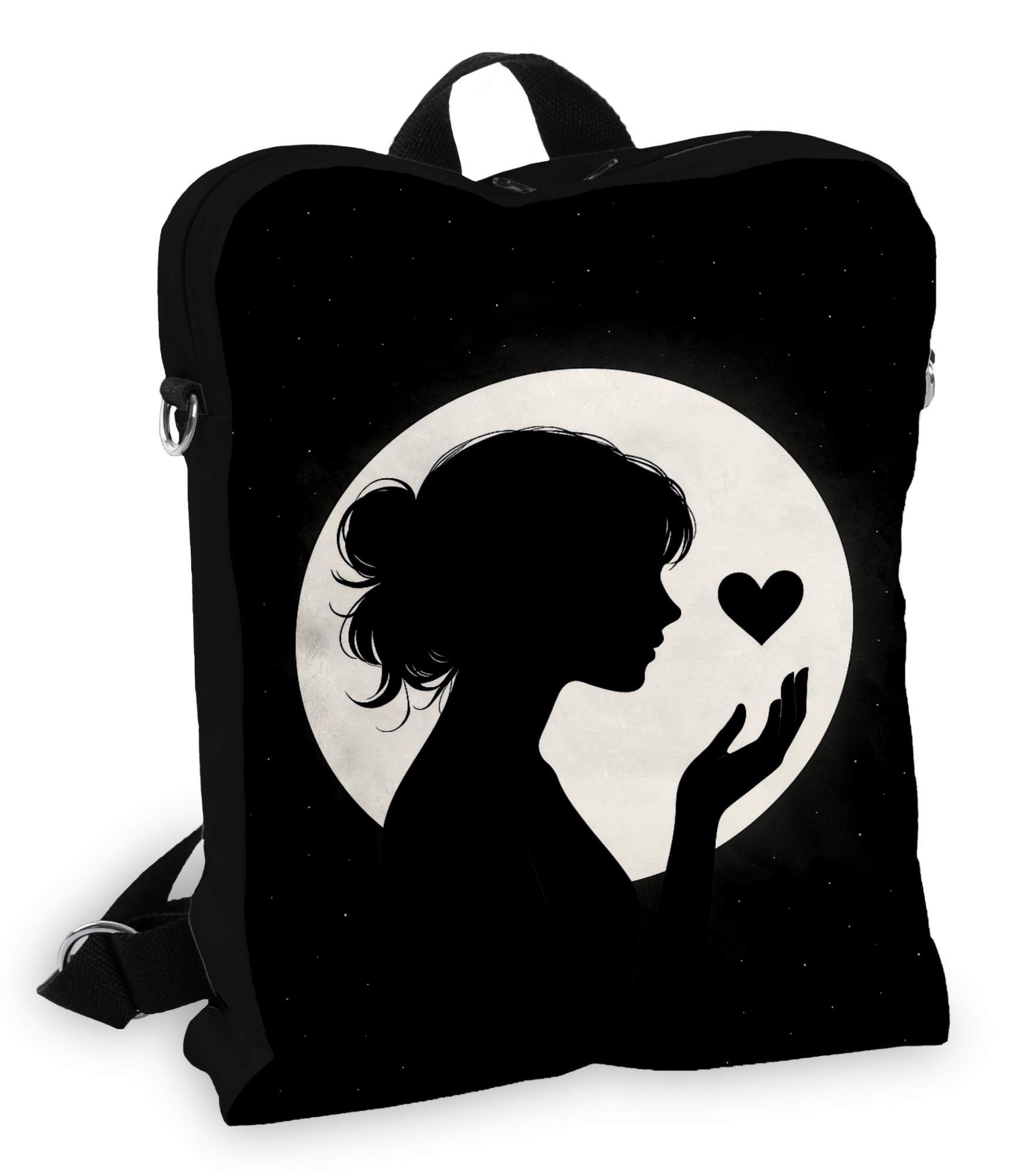 Talpi kuprinė, juoda