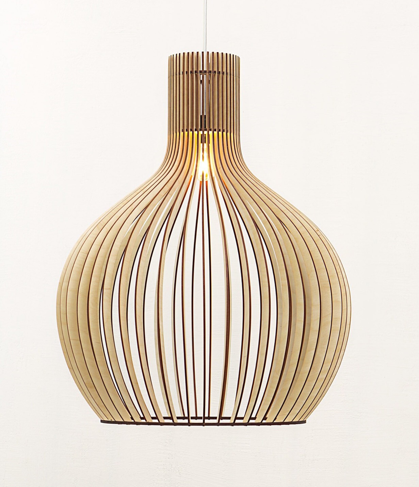 Skandināvu stila koka lampa Madrid 6 medinis skandinaviškas šviestuvas 6