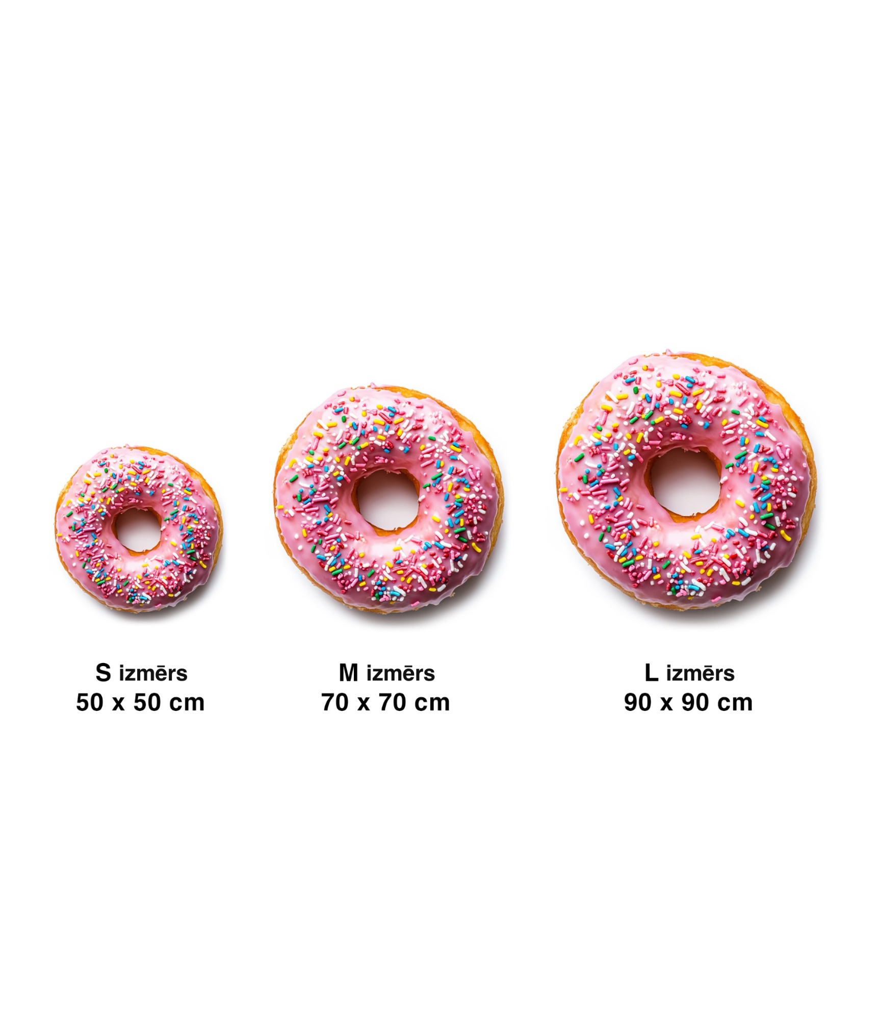 Spilvens Pink Donut 24023 5 Spilvens Pink Donut 24023 5