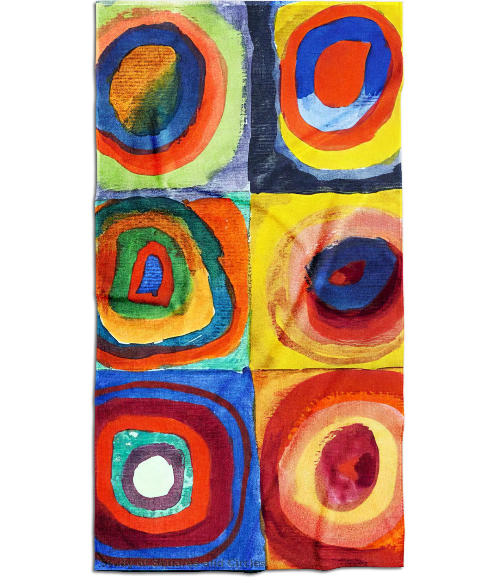 meniškas rankšluostis su spauda