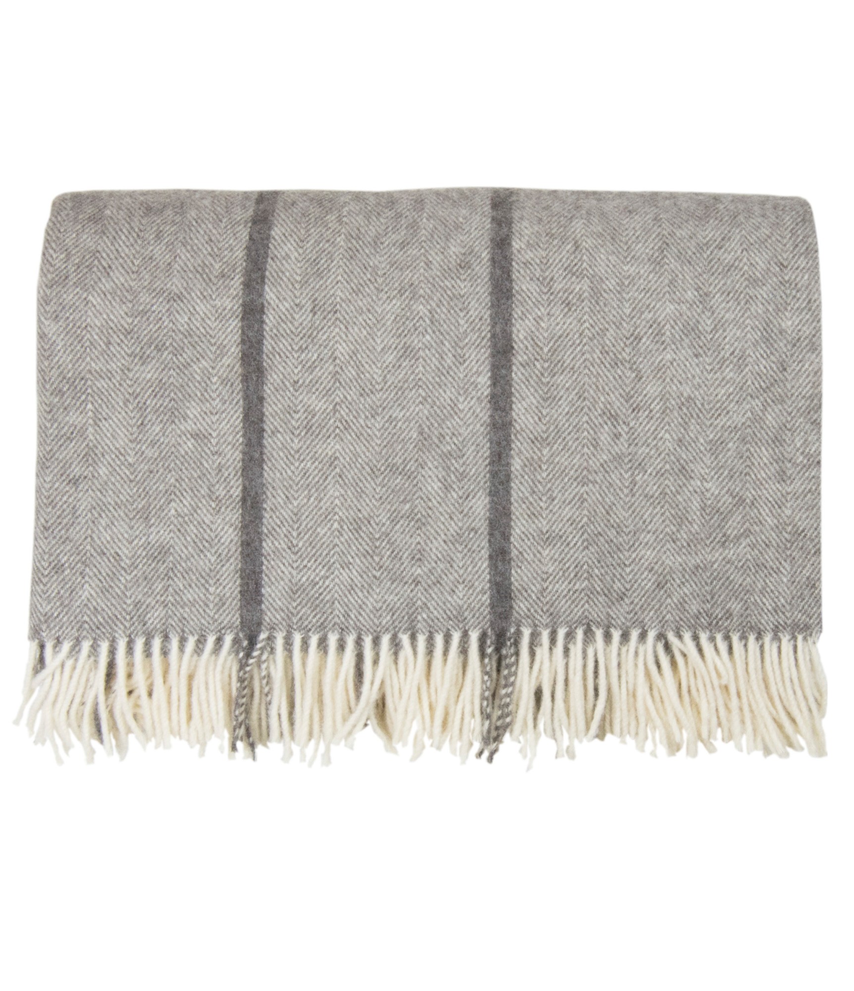 pilkas vilnonis uzklotas lovai