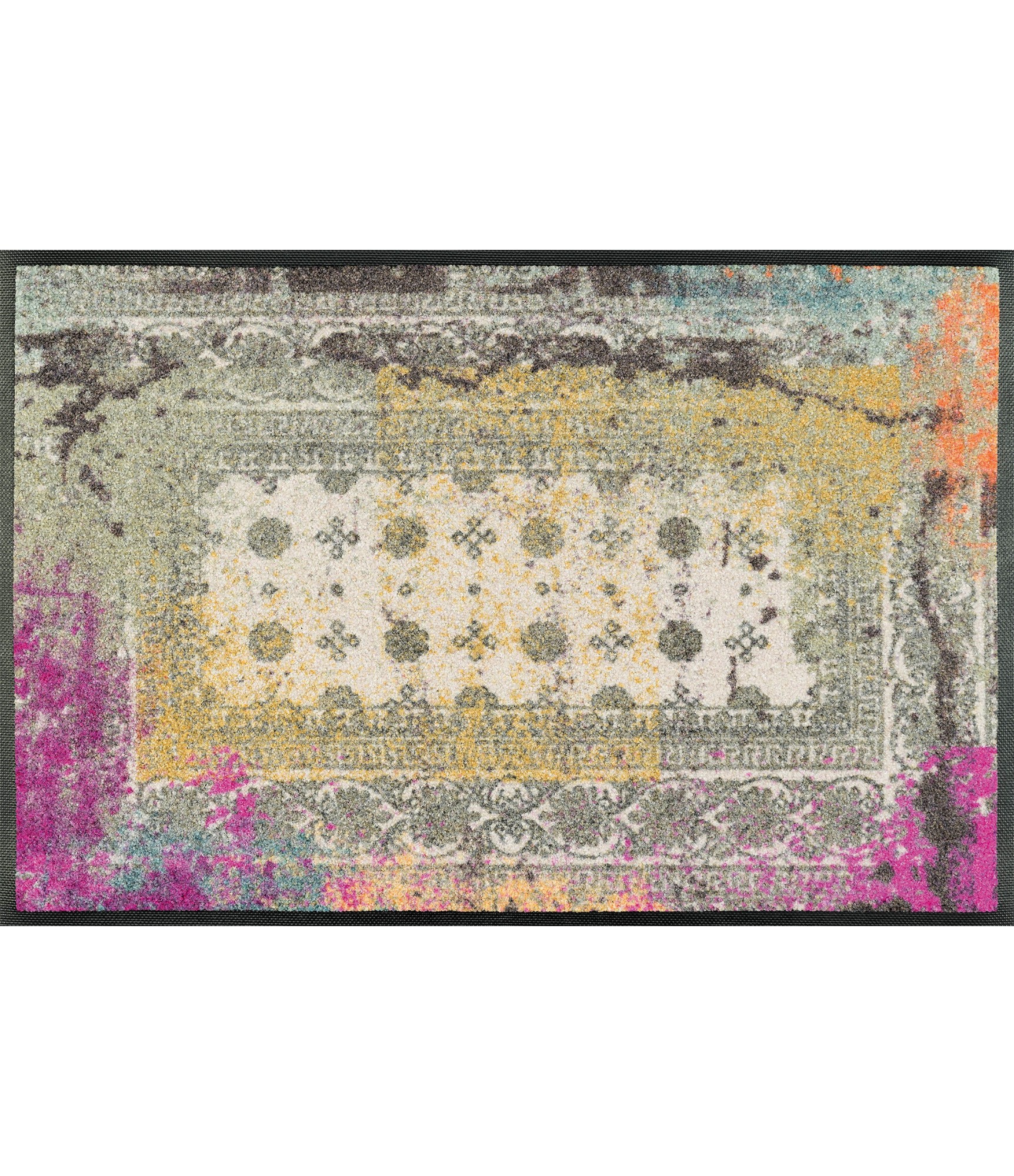 plaunamas durų kilimėlis namams raštuotas