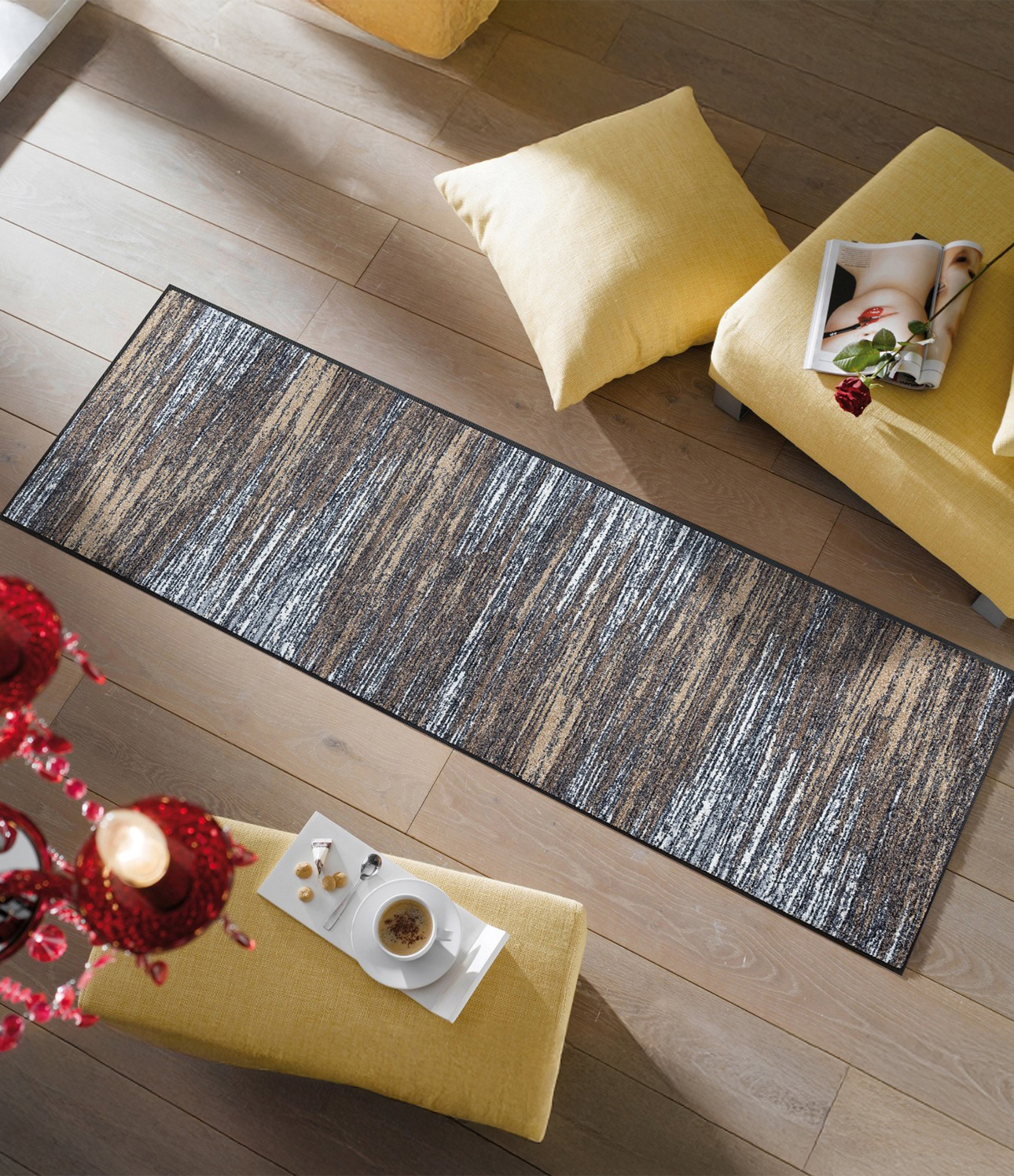 rudas kiliminis takas namams