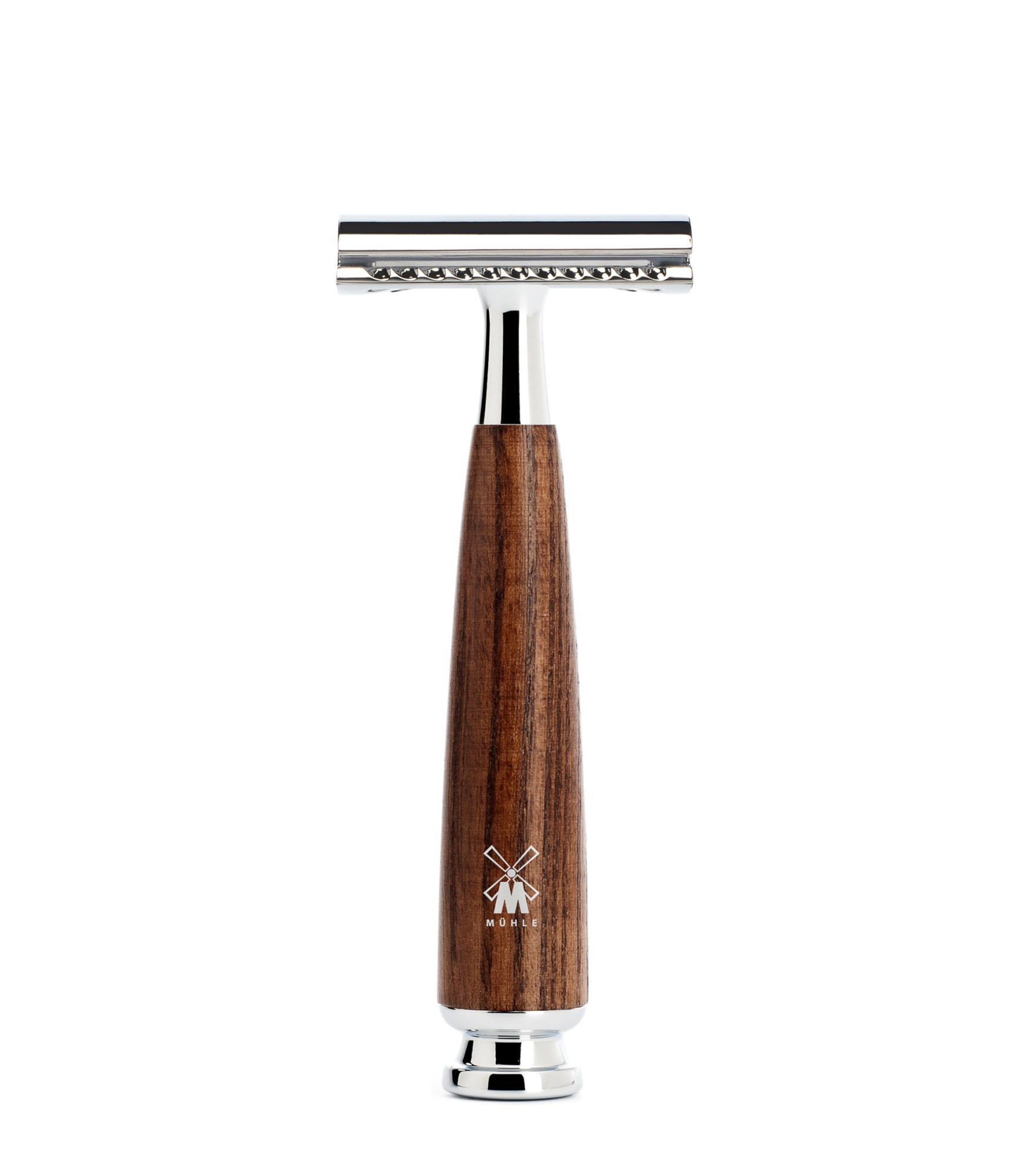 skustuvas vyrams dviašmenis medinė rankena muhle