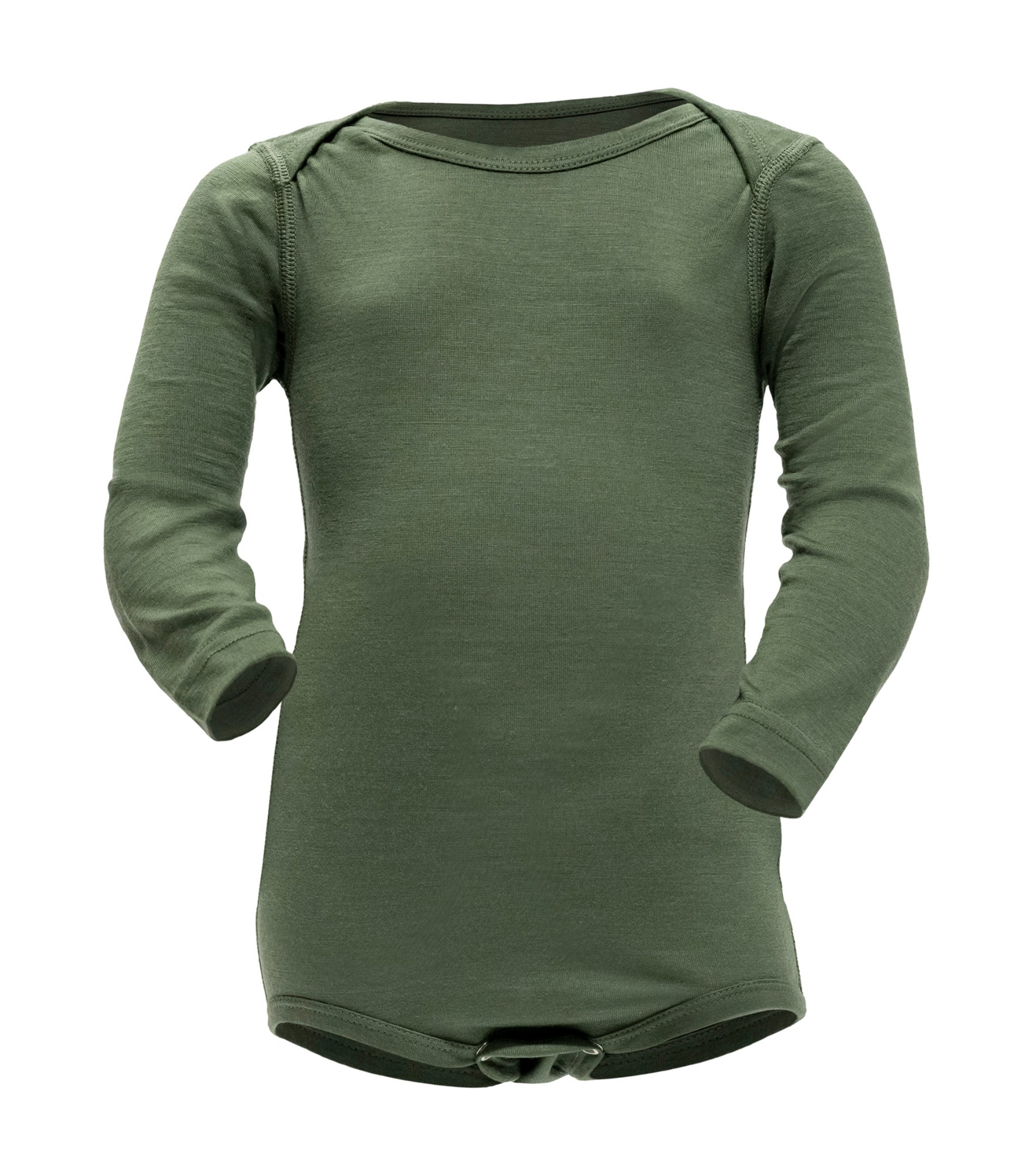 merino vilnos bodziukas kudikiams devold zalios spalvos