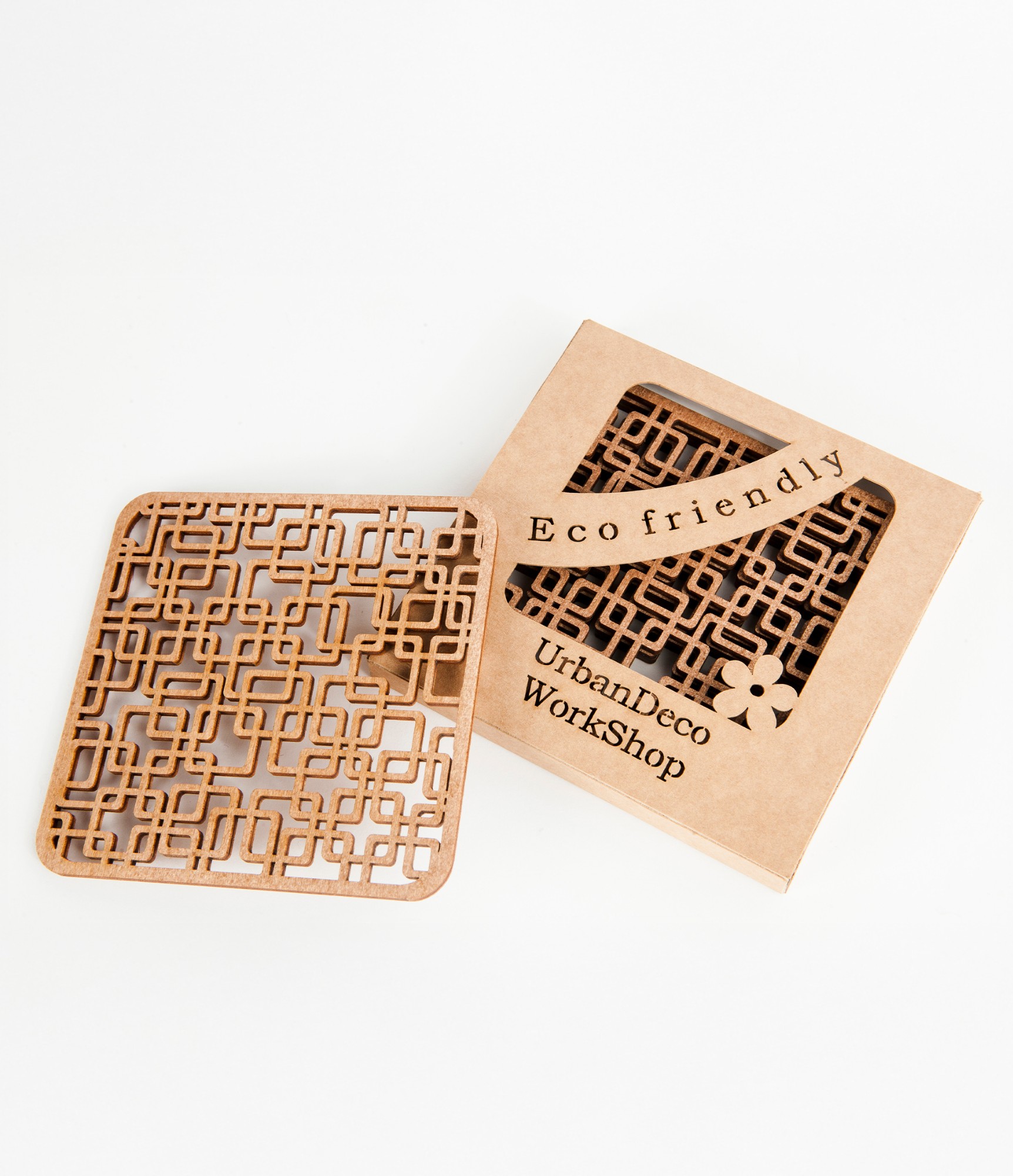 mediniai padėkliukai rinkinys dovana draugei H18