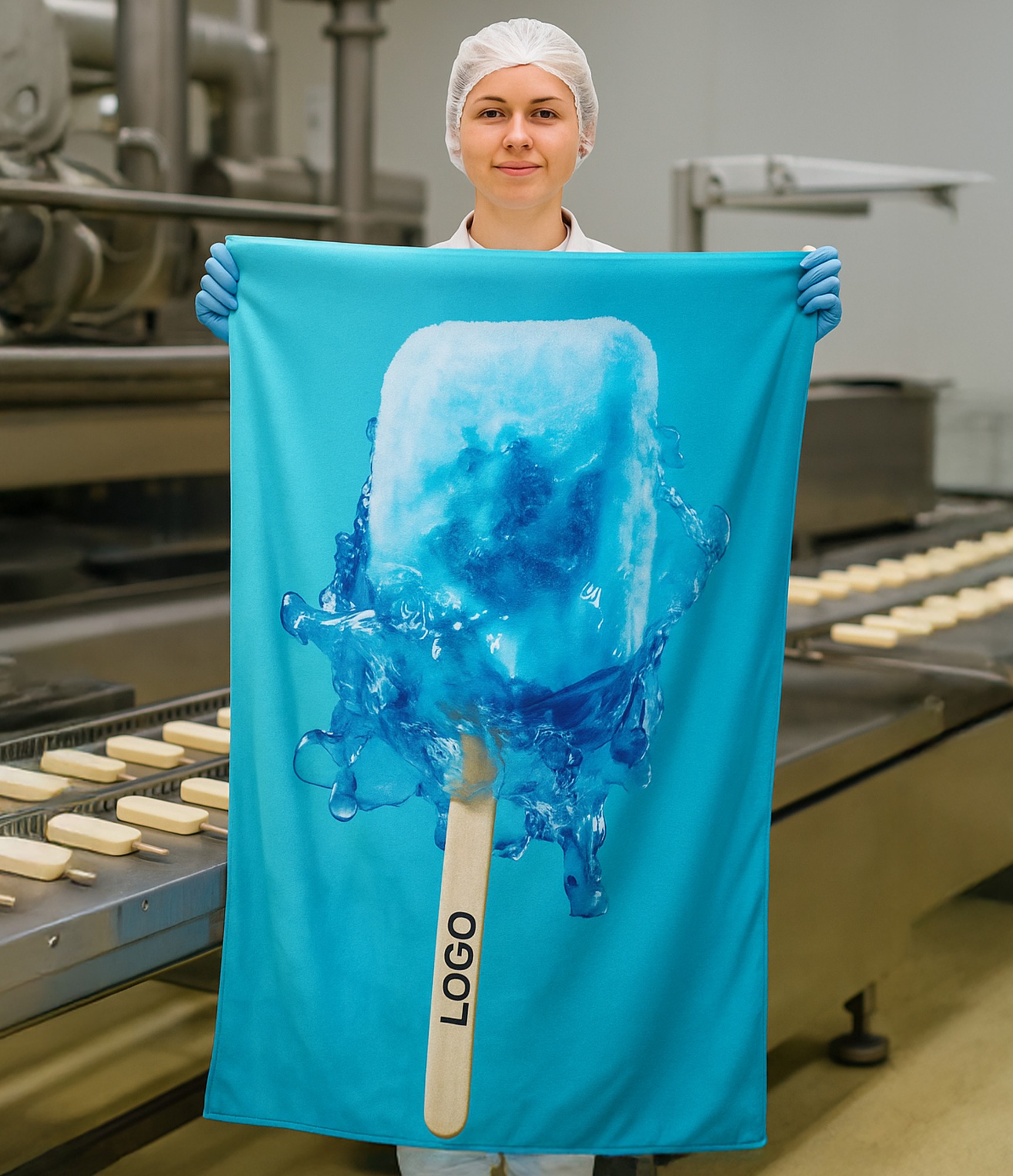 Stilingas rankšluostis verslo dovana