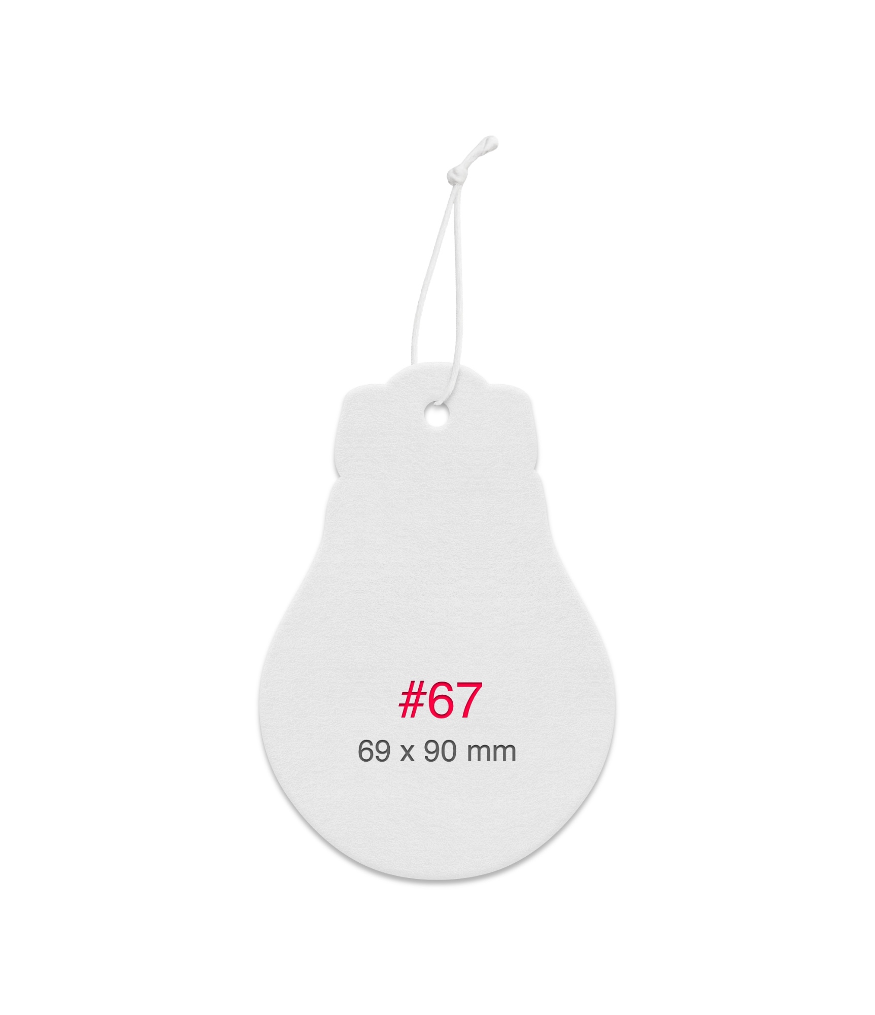 Auto gaiviklis su logotipu #67