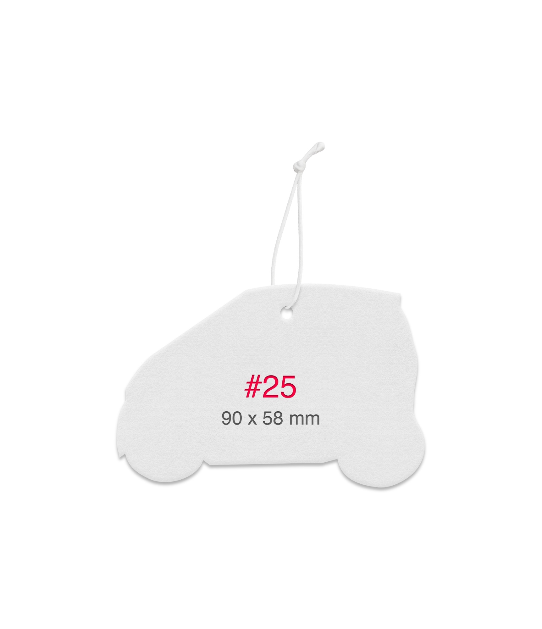 Auto kvapas su logotipu #25