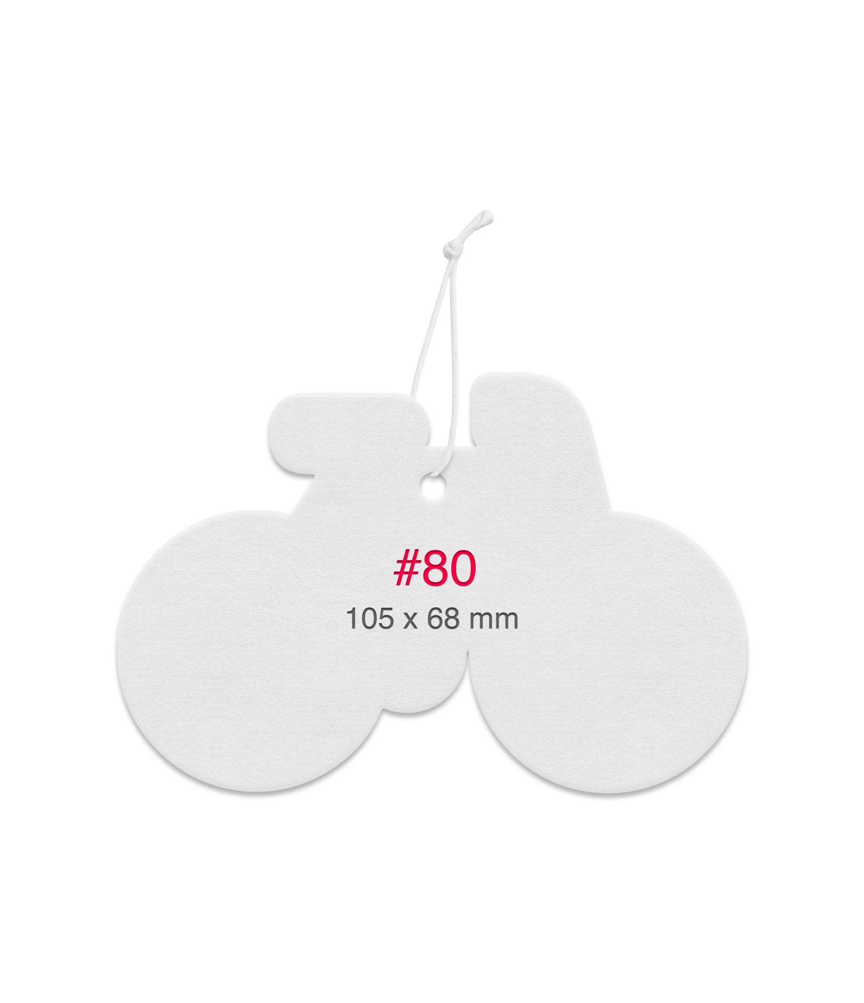 Kvapelis automobiliui su logotipu #80