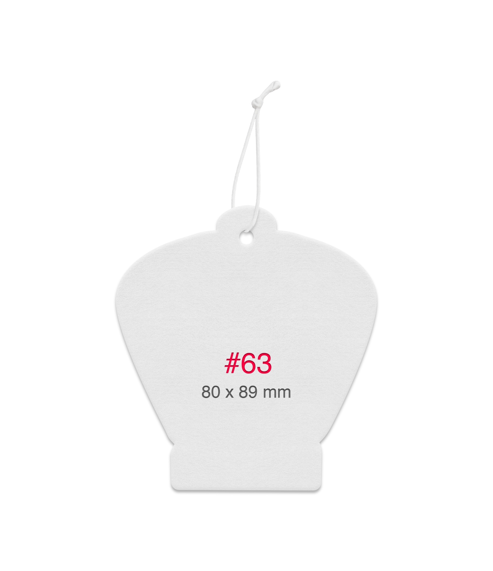 Automobilio oro gaiviklis su logotipu #63