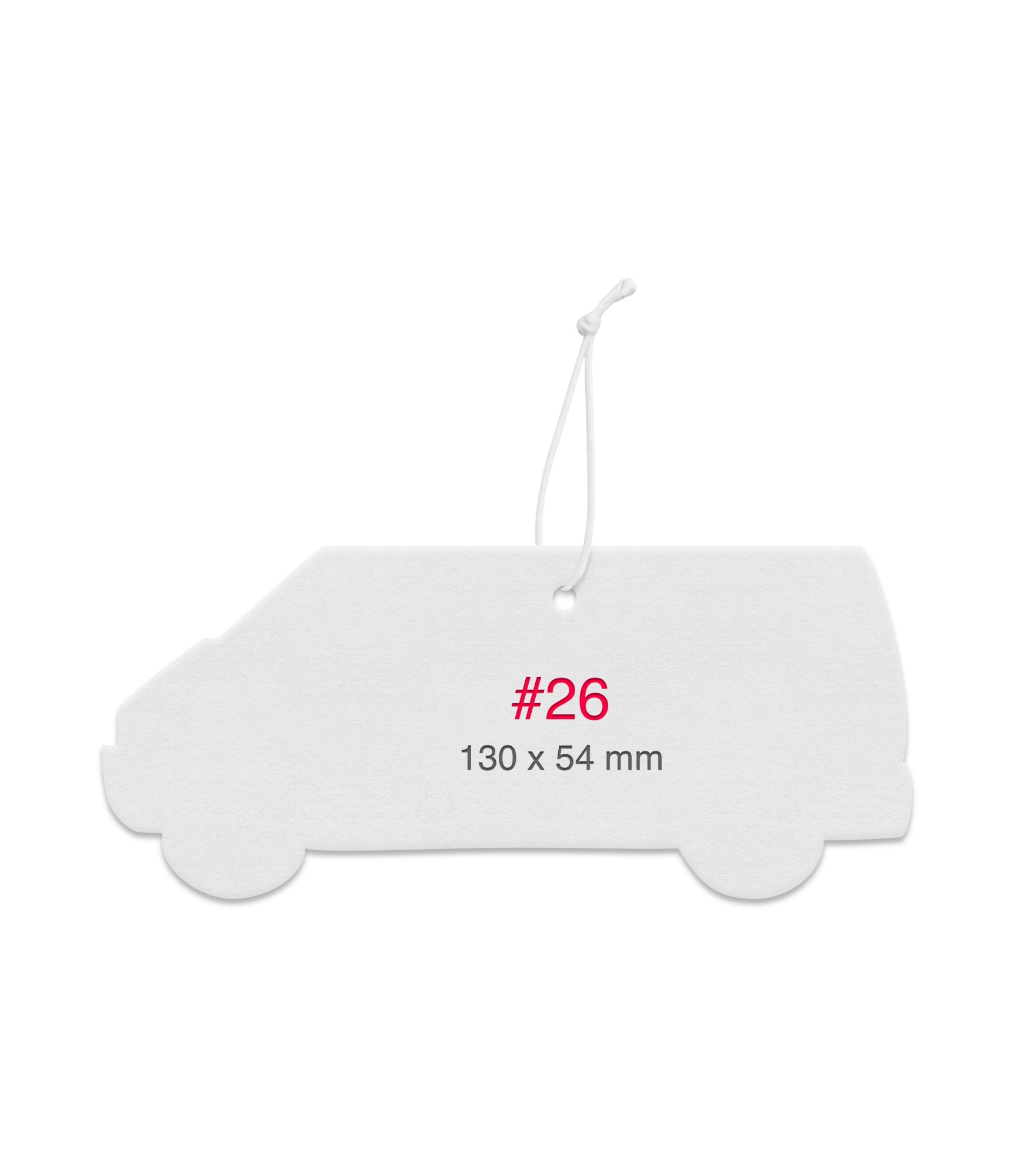 Kvapas masinai su logotipu #26