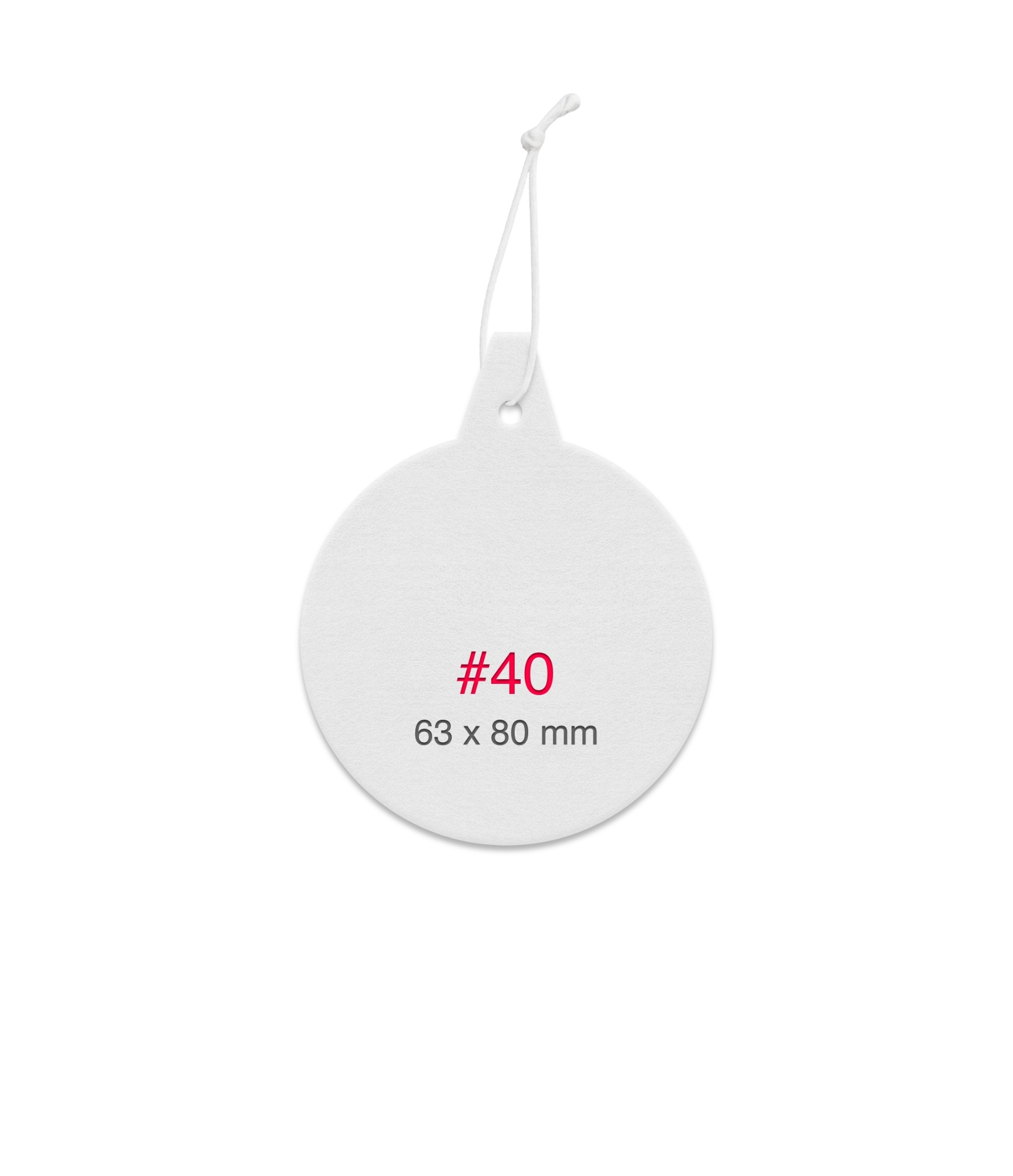 Kvapelis automobiliui su logotipu #40