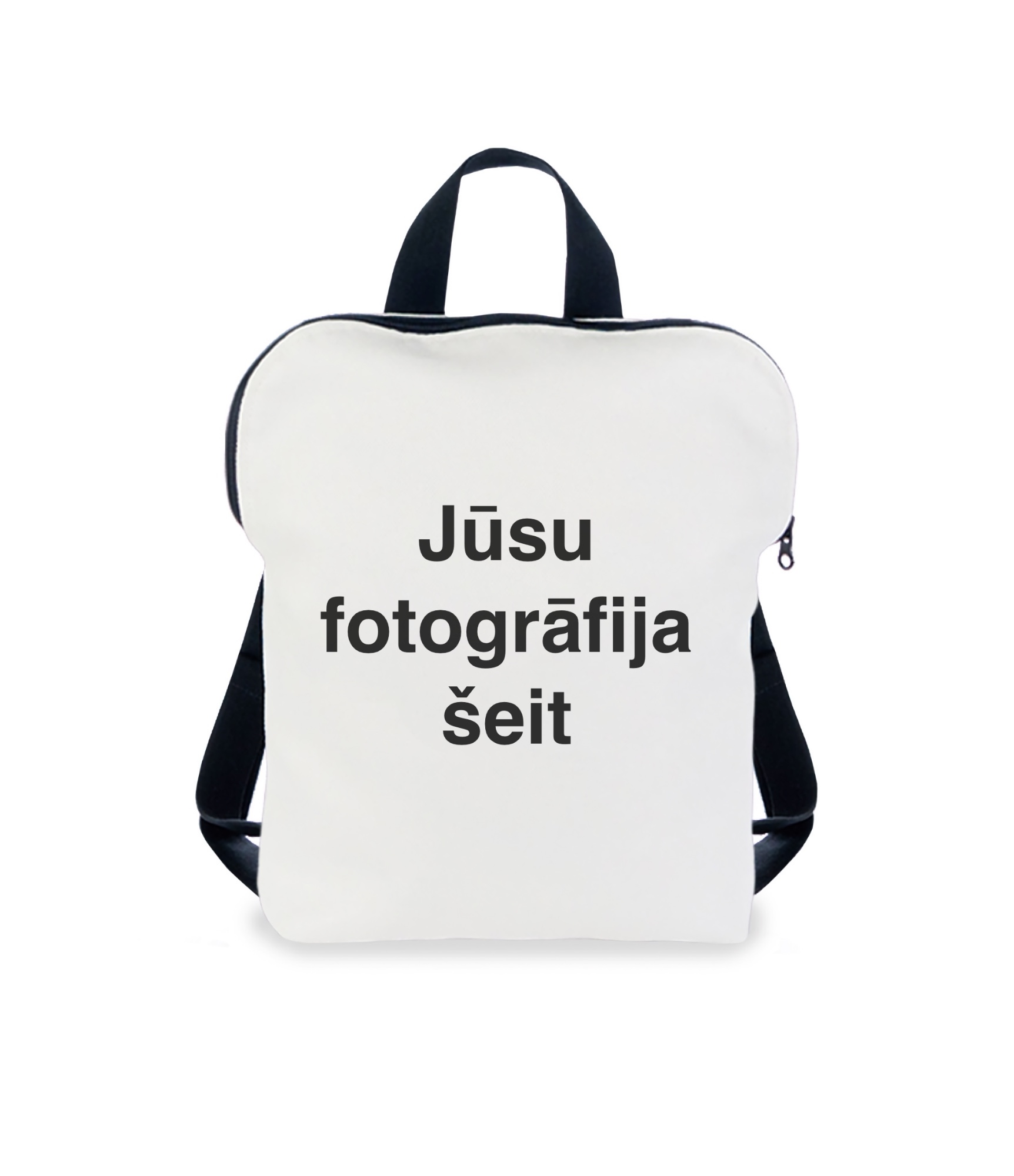 Mugursoma ar jūsu fotogrāfiju