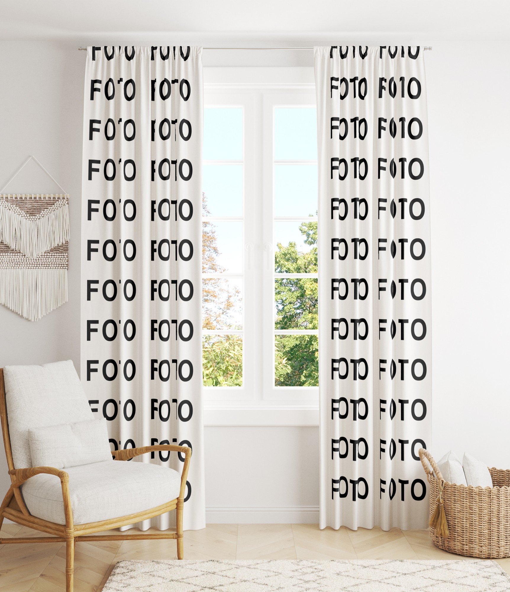 Dienas aizkari ar jūsu fotoattēlu