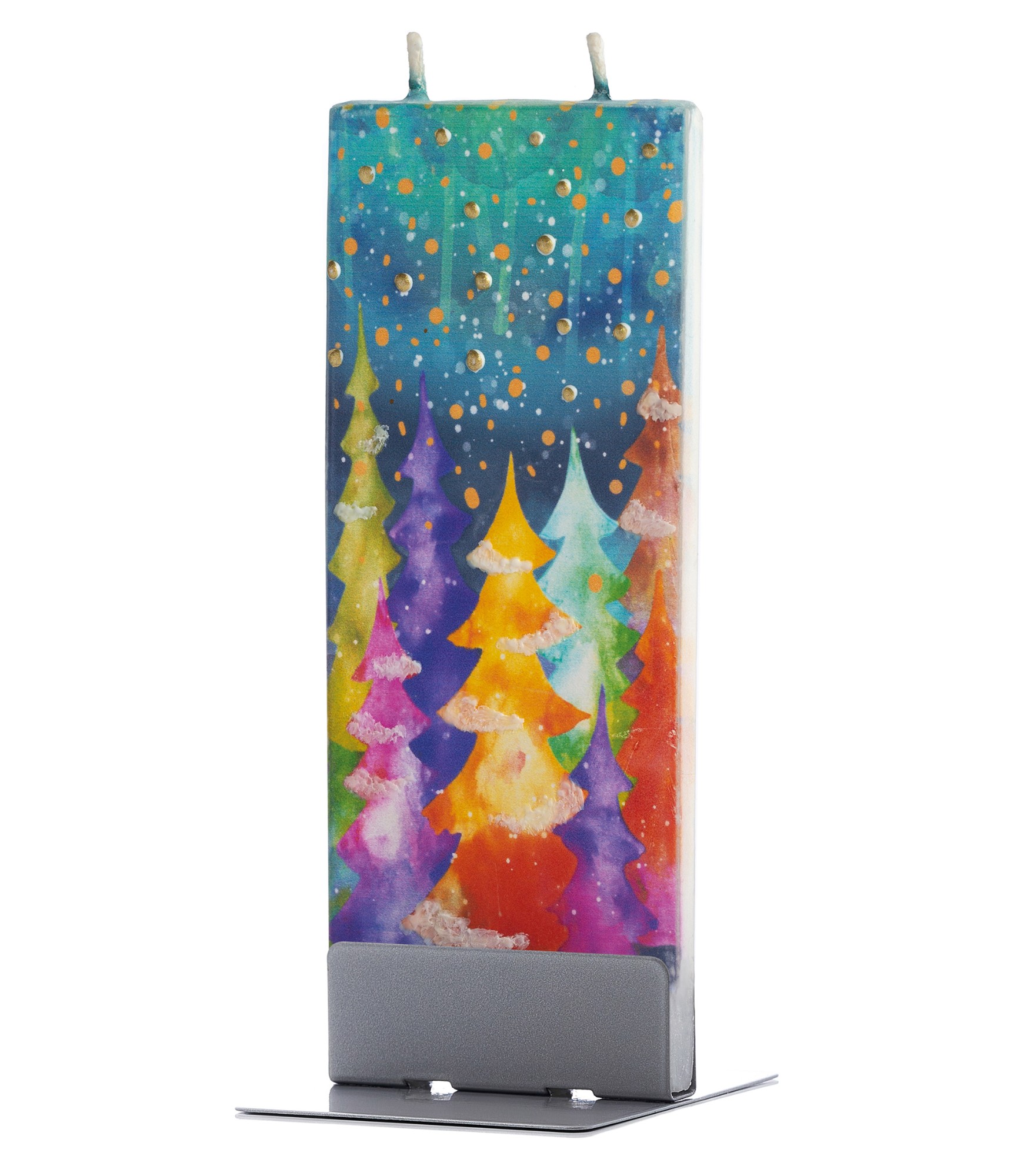 dekoruota kalėdų žvakė