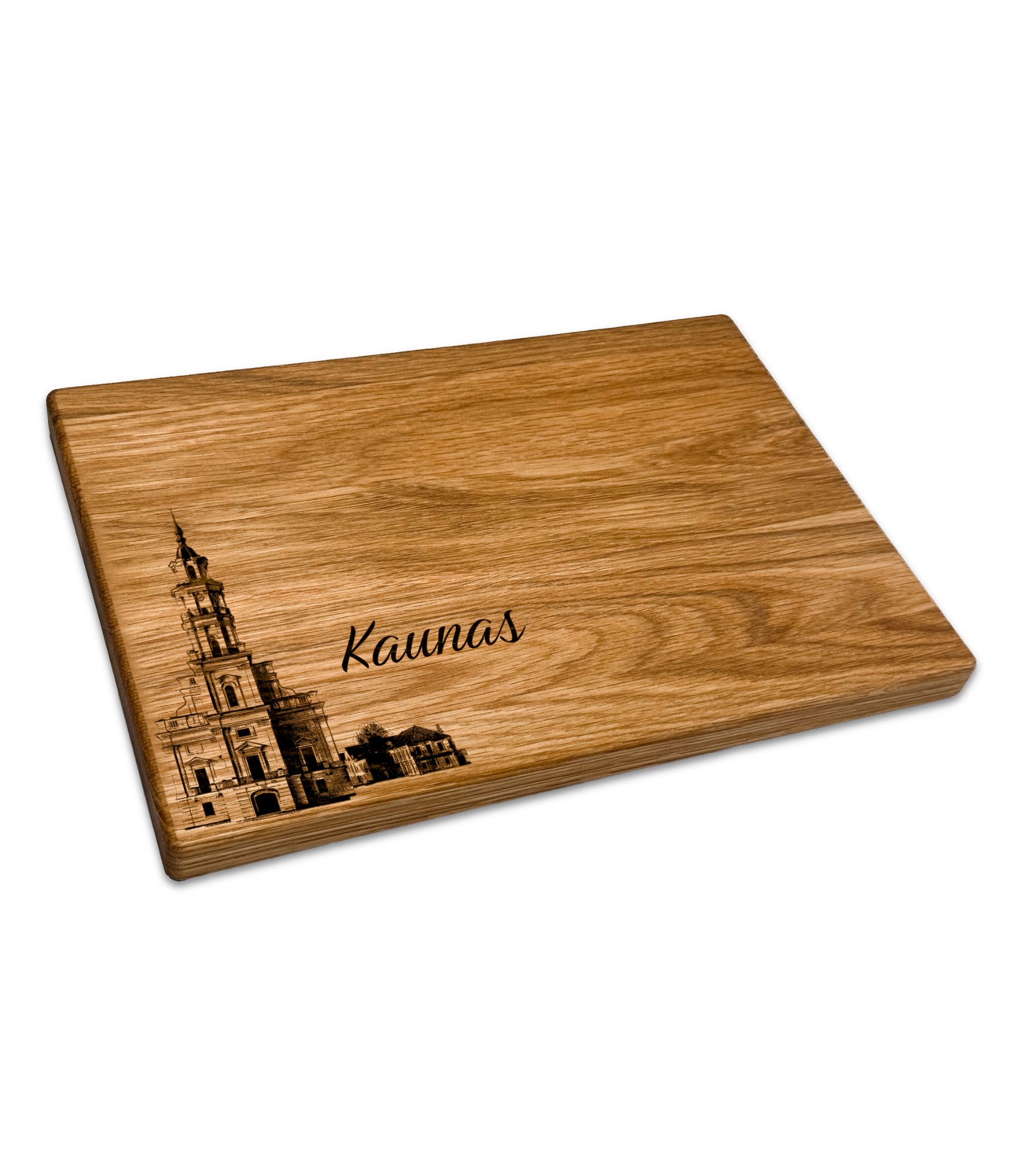 Personalizēts koka griešanas dēlis Kaunas biznesa dāvanai