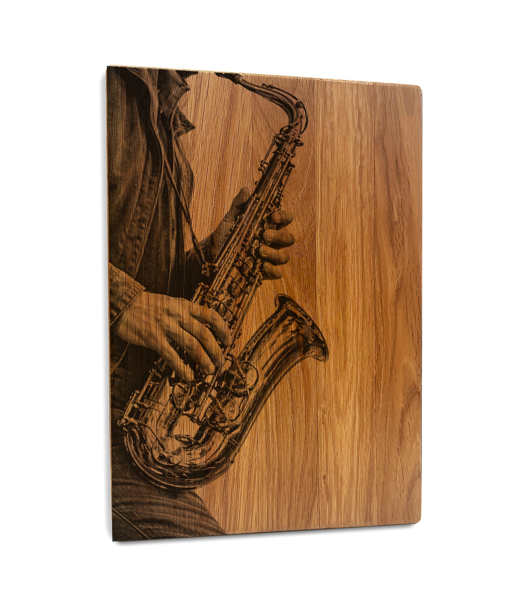 Ozolkoka griešanas dēlis Saksofons