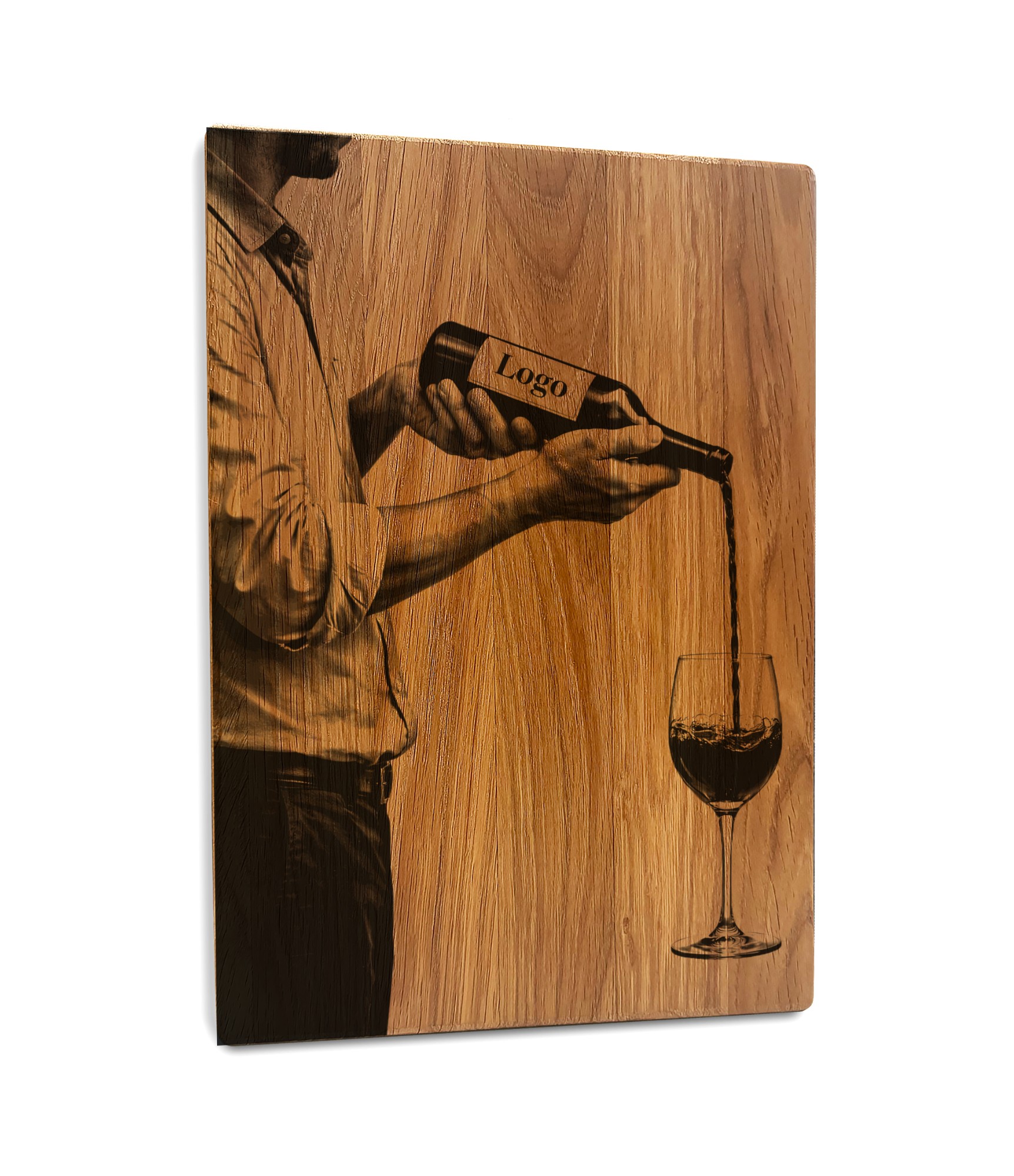 Personalizēts iegravēts griešanas dēlis Vīns