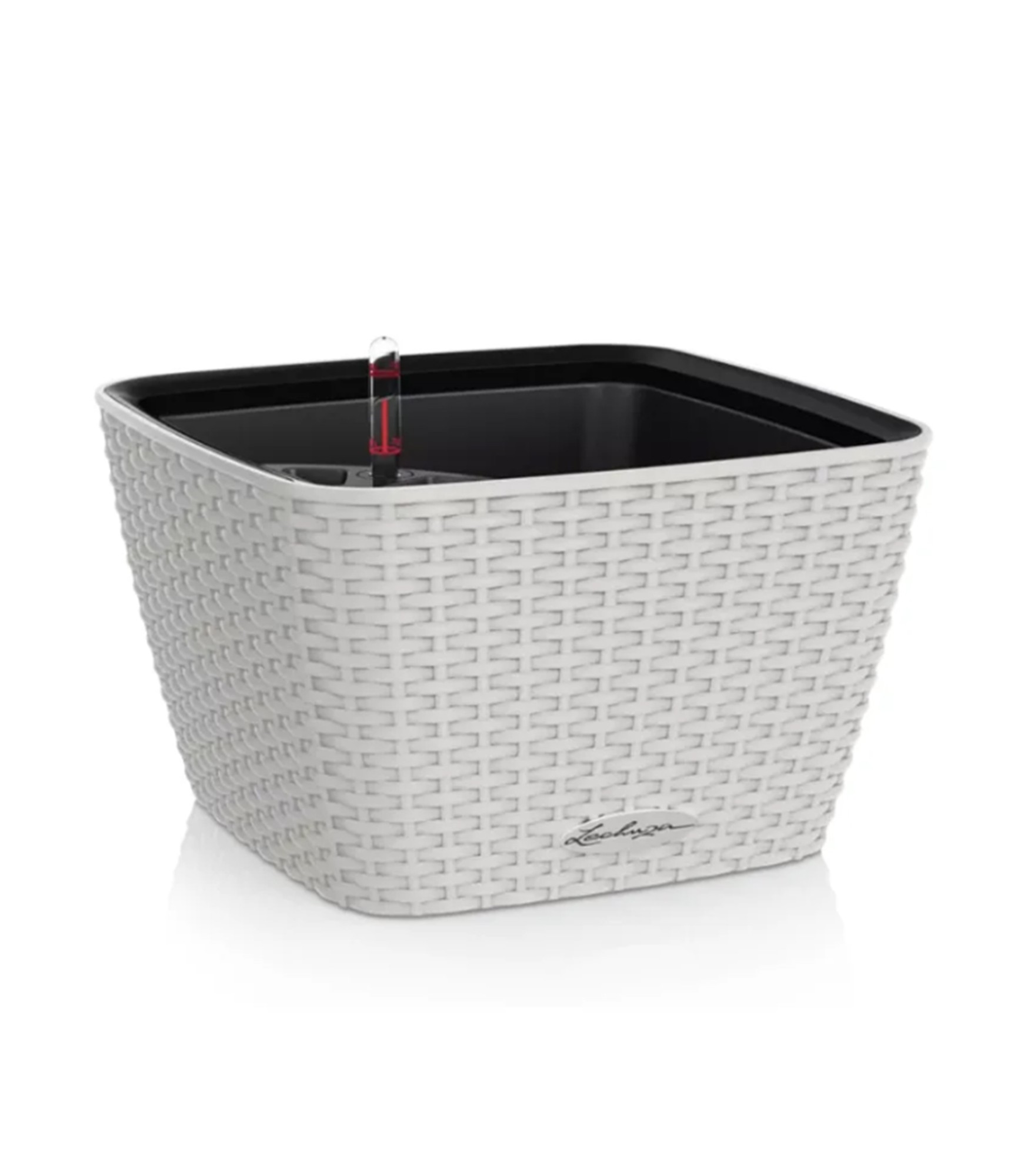 vazonas lechuza baltas