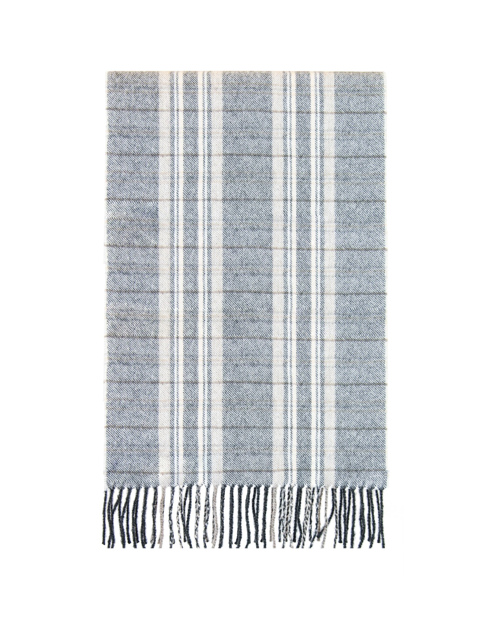 vilnonis vyriškas šalikas languotas