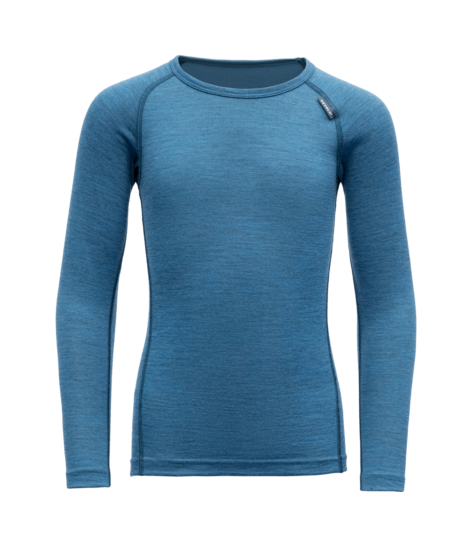 zils melanzs Merino vilnas blūze bērniem Devold