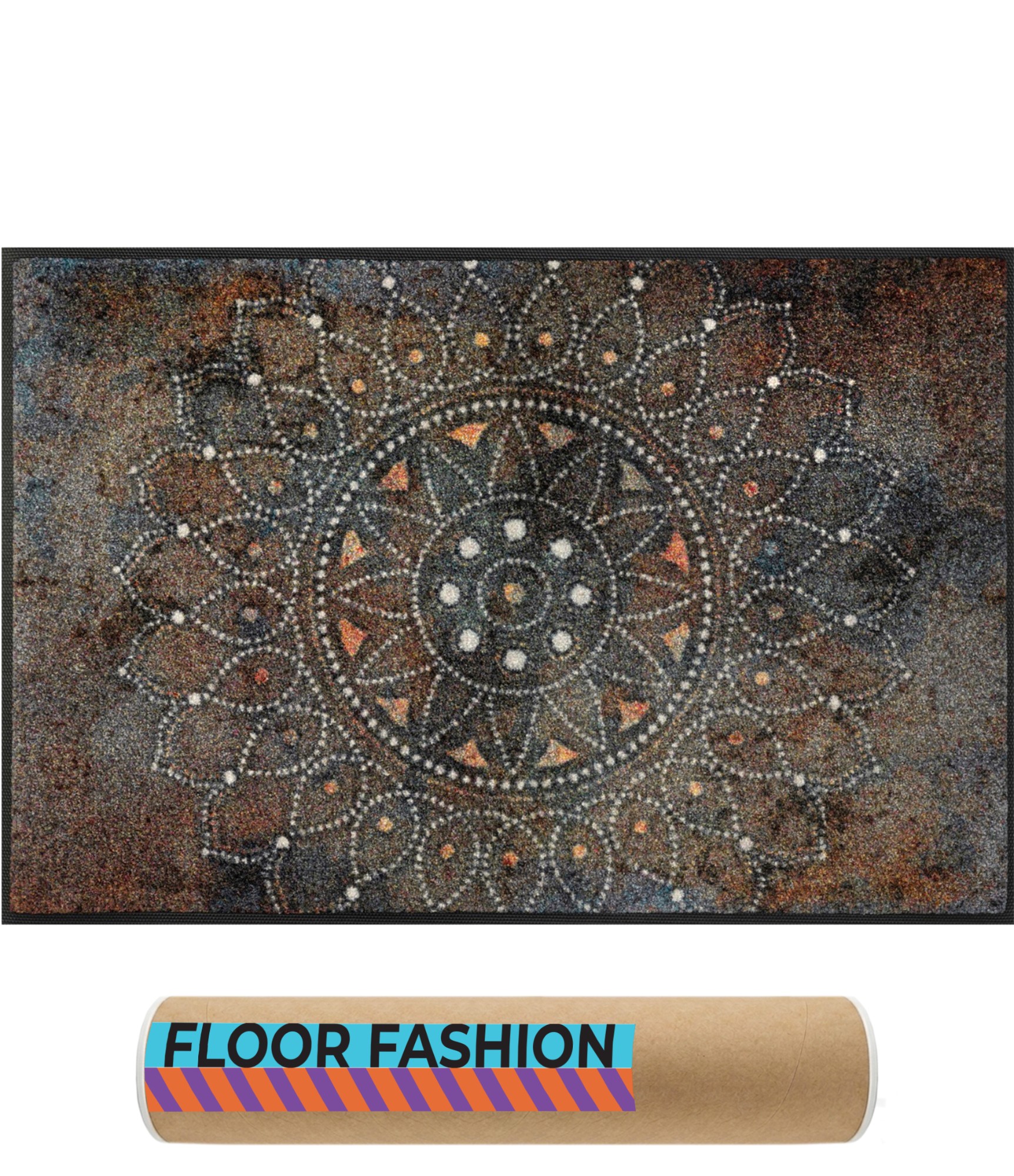 Durvju paklājs Kleen-Tex Wash+Dry Madhana