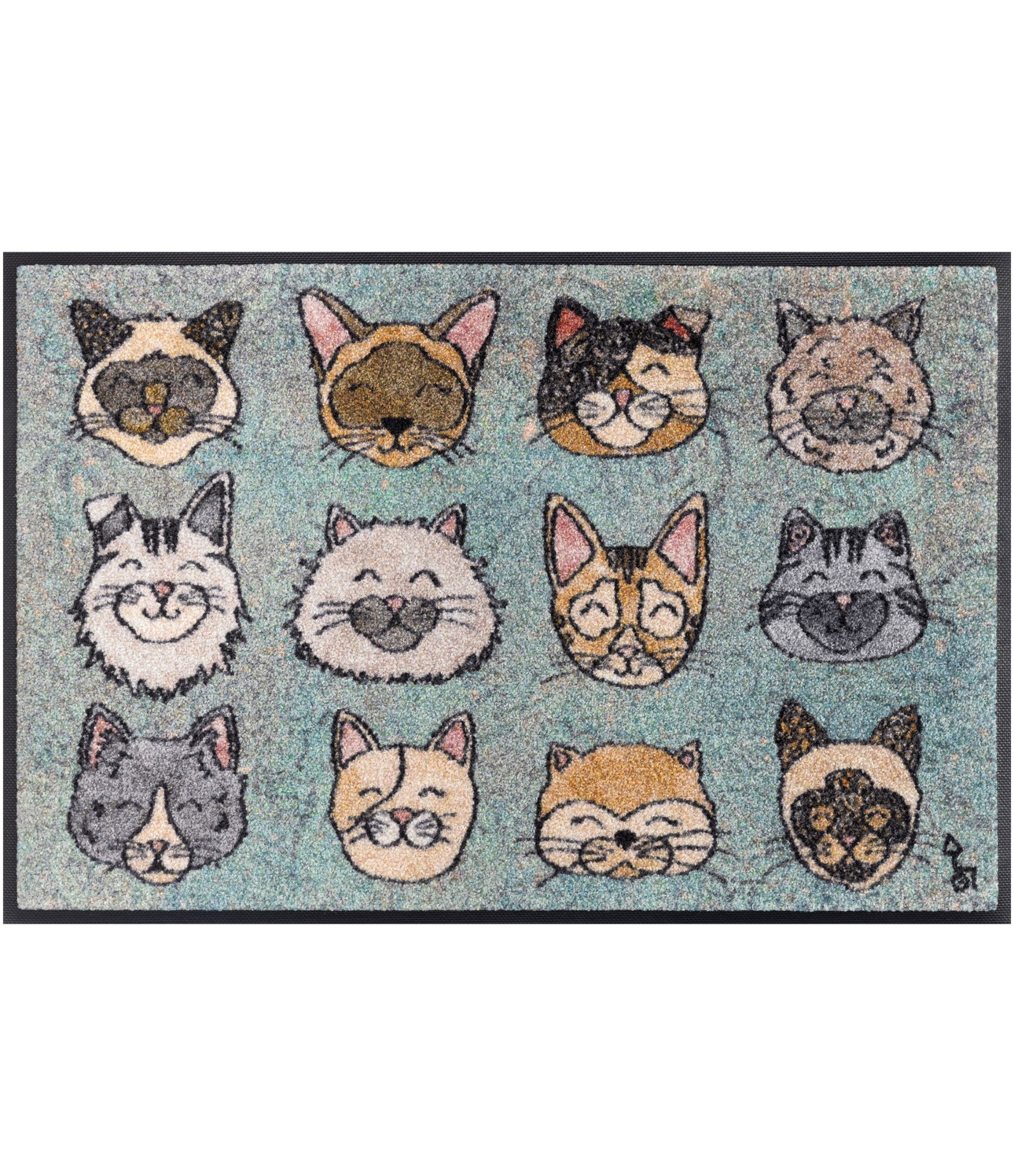 Durvju paklājs Kleen-Tex Love Cats