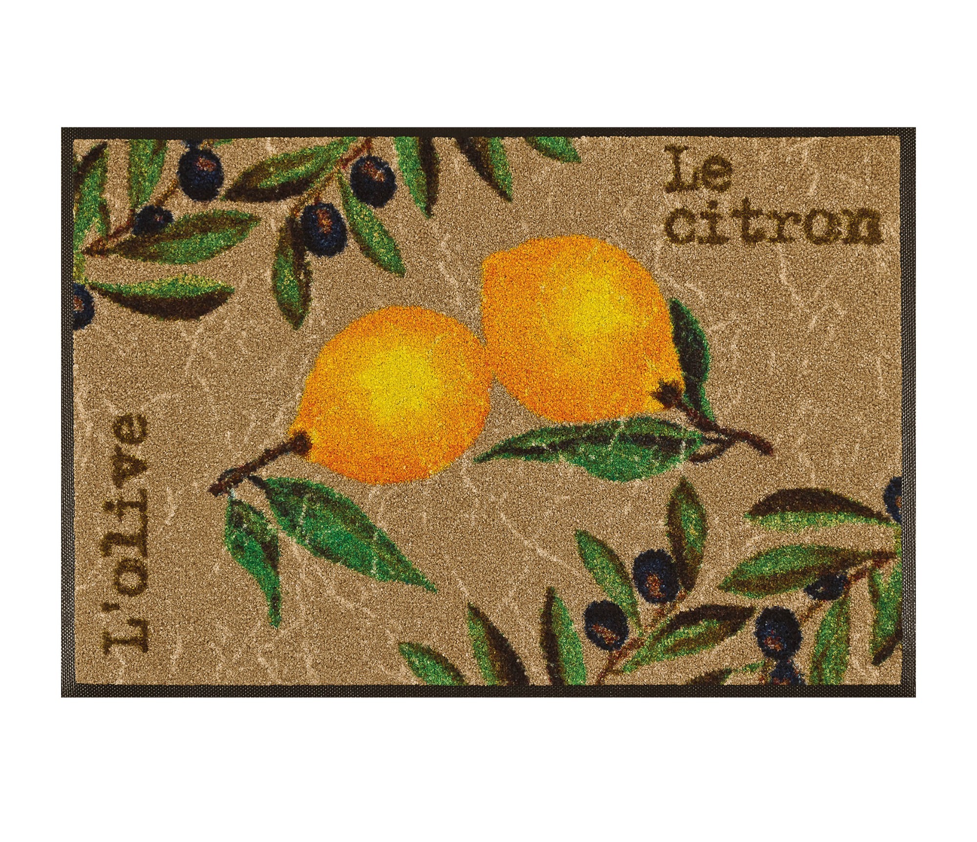 Durvju paklājs itāļu stilā Le Citron