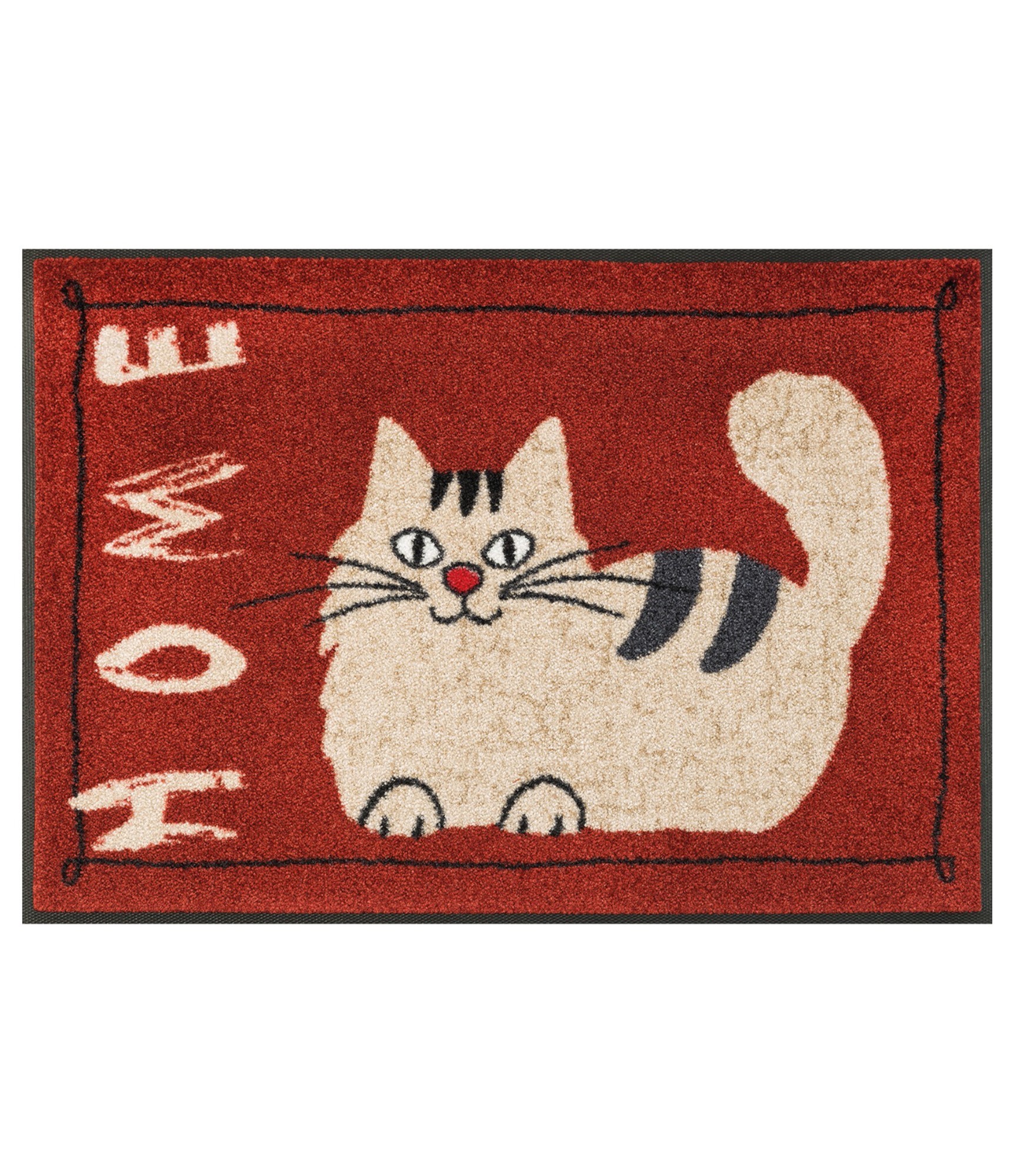 Durvju paklājs ar kaķi „Catty Home
