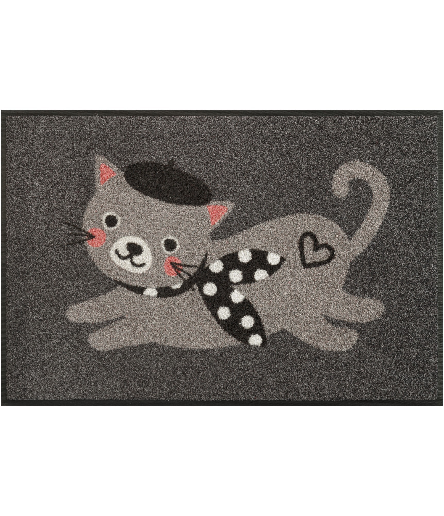 Pelēks durvju paklājiņš Madame Minou