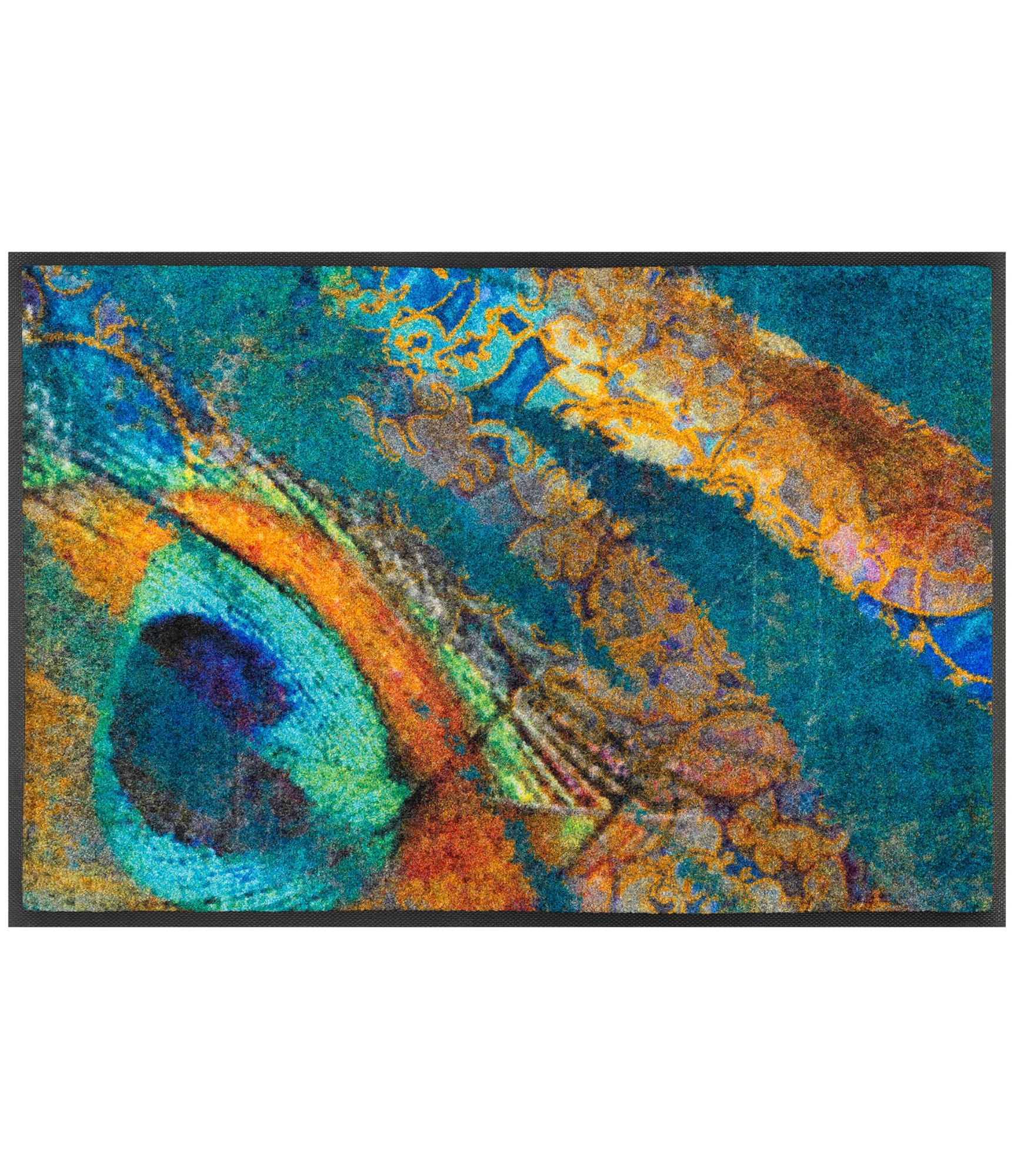 Krāsains durvju paklājs Exotic Pavo
