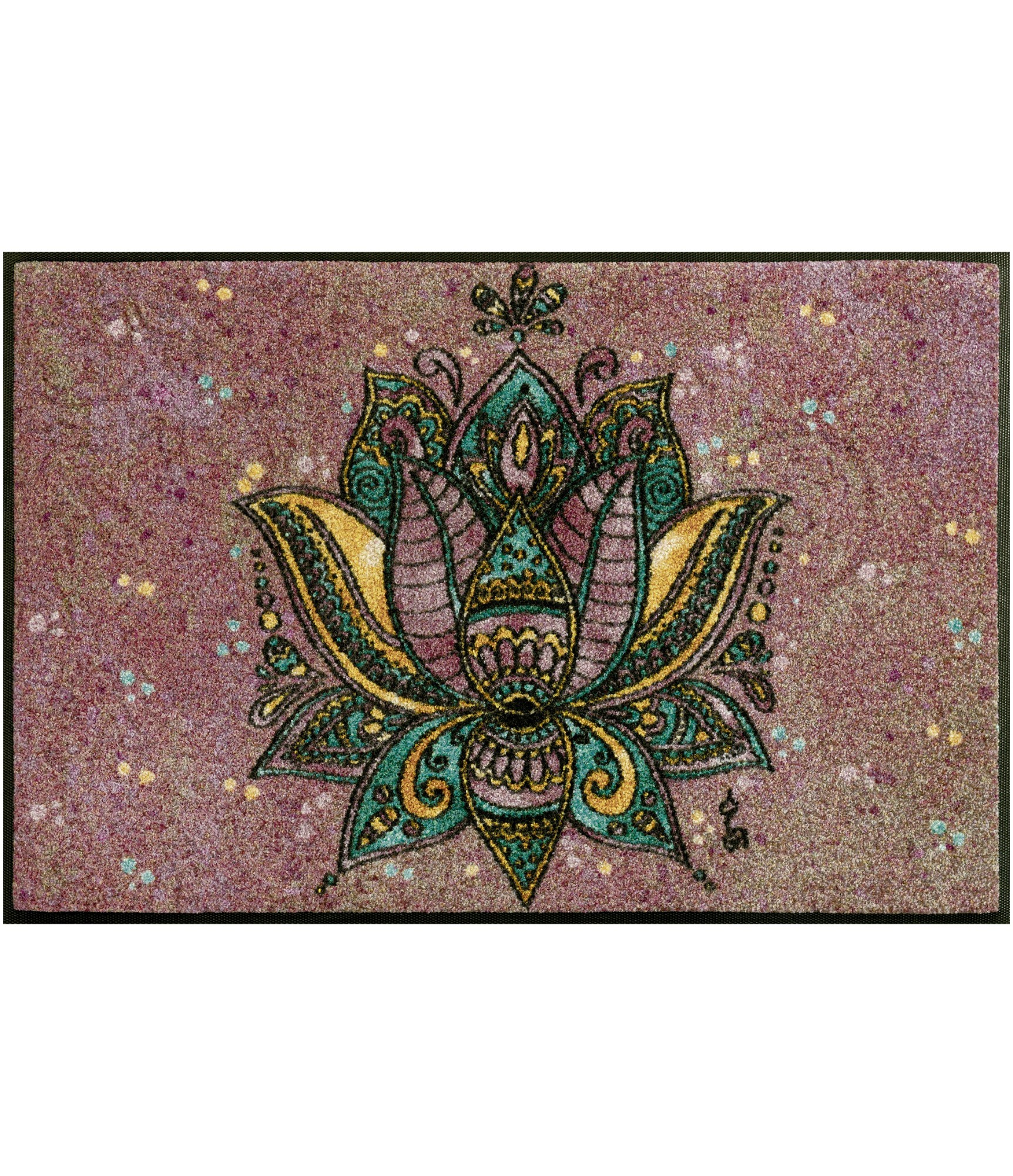 Durvju paklājs ar ziedu Lotus Blossom