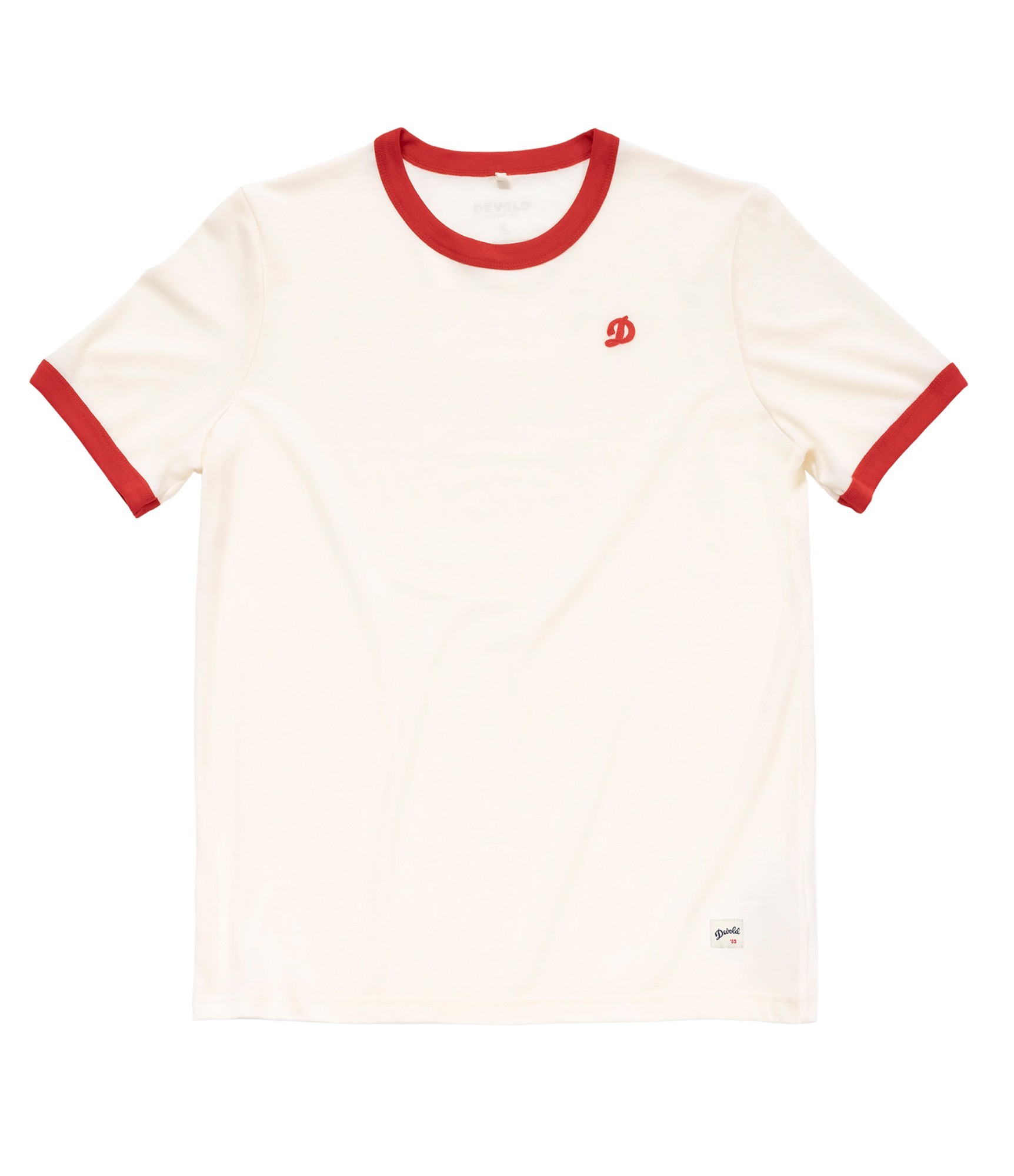 Vīriešu T-krekli no merīnvilnas Devold Classic White
